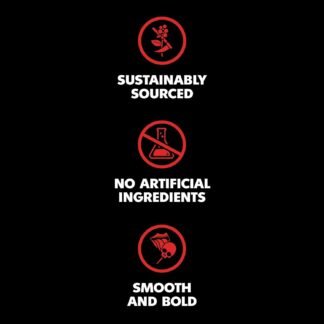 Death Wish Coffee, Organic and Fair Trade Medium Roast Ground Coffee, 16 Ounce (Pack of 1)