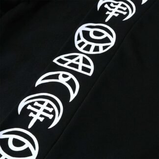 diffstyle Women Moon Gothic Witchcraft Punk Vintage Casual Long Hoodies Top Sweatshirt