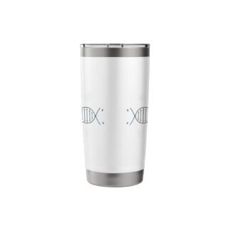 DNA Double Helix Hydrogen Bond Science Stainless Steel Insulated Tumbler