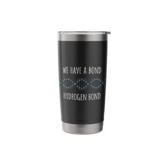 DNA Double Helix Hydrogen Bond Science Stainless Steel Insulated Tumbler