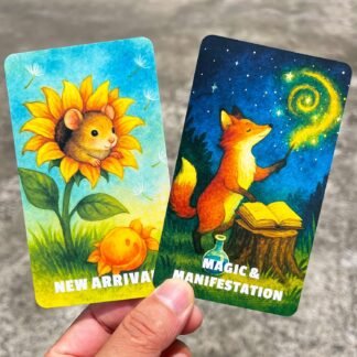 DPEHAKMK Embracing Fate Oracle Deck, Oracle Cards for Beginners, 78 Cards Deck for Love, Healing, Life Path, Spiritual Guidance, Modern Relationship Themes, Intuition, and Soul...