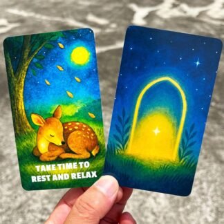 DPEHAKMK Embracing Fate Oracle Deck, Oracle Cards for Beginners, 78 Cards Deck for Love, Healing, Life Path, Spiritual Guidance, Modern Relationship Themes, Intuition, and Soul...
