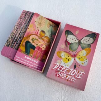DPEHAKMK Love Oracle Cards, Romantic Relationships Oracle Cards for Beginners, Communication, Trust, Growth, and Healing Oracle Deck