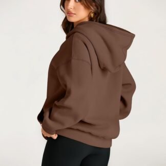 EFAN Womens Hoodies Oversized Sweatshirts Pullover Fleece Sweaters Long Sleeve Winter Fall Outfits Fashion Y2k Clothes