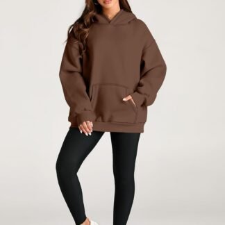 EFAN Womens Hoodies Oversized Sweatshirts Pullover Fleece Sweaters Long Sleeve Winter Fall Outfits Fashion Y2k Clothes