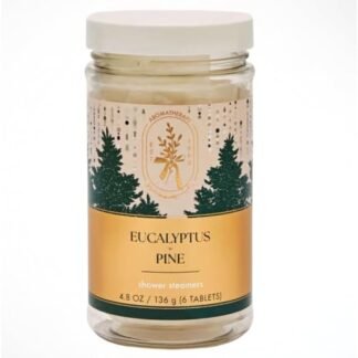 Eucalyptus Pine Aromatherapy Shower Steamers, 4.8 oz / 136 g (6 Tablets) Packaging Design Styles May Vary