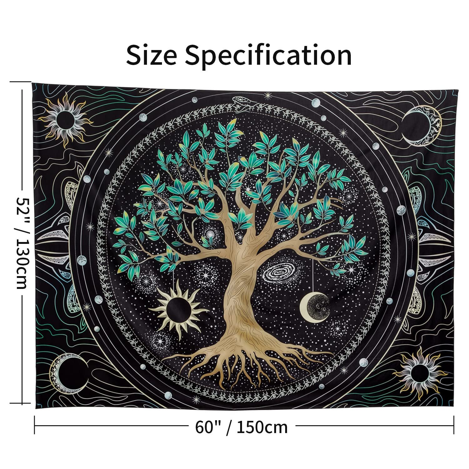 FLY SPRAY Tree of Life Tapestry Aesthetic Trippy Tapestries Wall Tapestrys Large Hippie Sun Moon Space Tapestrys Forest Wall Hanging Decor Green Nature Home Talestry for - lunas-mystic-emporium.com FLY SPRAY Tree of Life Tapestry Aesthetic Trippy Tapestries Wall Tapestry's Large Hippie Sun Moon Space Tapestrys Forest Wall Hanging Decor Green Nature Home Talestry for...