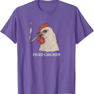 Fried Chicken 420 Smoking Marijuana Funny Stoner Weed Meme T-Shirt - lunas-mystic-emporium.com Fried Chicken 420 Smoking Marijuana, Funny Stoner, Weed Meme T-Shirt