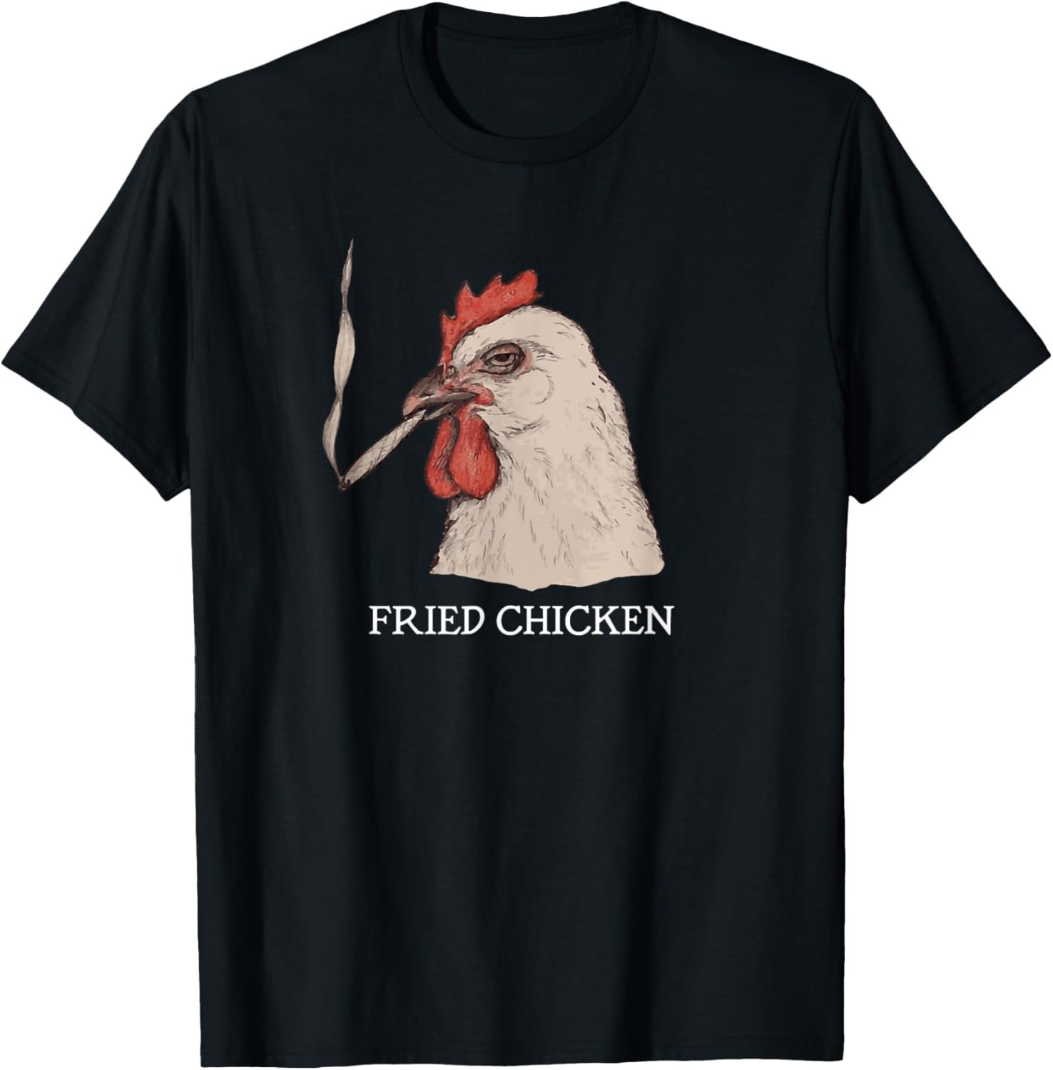 Fried Chicken 420 Smoking Marijuana Funny Stoner Weed Meme T-Shirt - lunas-mystic-emporium.com Fried Chicken 420 Smoking Marijuana, Funny Stoner, Weed Meme T-Shirt