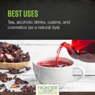 Frontier Co-op Organic Cut and Sifted Hibiscus Flowers 582oz - lunas-mystic-emporium.com Frontier Co-op Organic Cut and Sifted Hibiscus Flowers 5.82oz