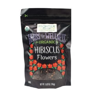 Frontier Co-op Organic Cut and Sifted Hibiscus Flowers 5.82oz