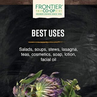Frontier Co-op Organic Whole Red Clover Blossoms 071oz - Fragrant Natural and Versatile for Garnishes and Red Clover Tea - Kosher Non-Irradiated - lunas-mystic-emporium.com Frontier Co-op Organic Whole Red Clover Blossoms, 0.71oz - Fragrant, Natural and Versatile for Garnishes and Red Clover Tea - Kosher, Non-Irradiated