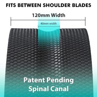 Furnhome Back Roller - Back Wheel for Deep Tissue Massage,Yoga Wheel for Back Pain & Stretching- Comfy Deep Tissue Massage Roller (3-Pack)