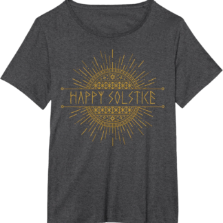 Happy Solstice Shirt Pagan Witchcraft Wicca Winter Solstice T-Shirt - lunas-mystic-emporium.com Happy Solstice Shirt Pagan Witchcraft Wicca Winter Solstice T-Shirt