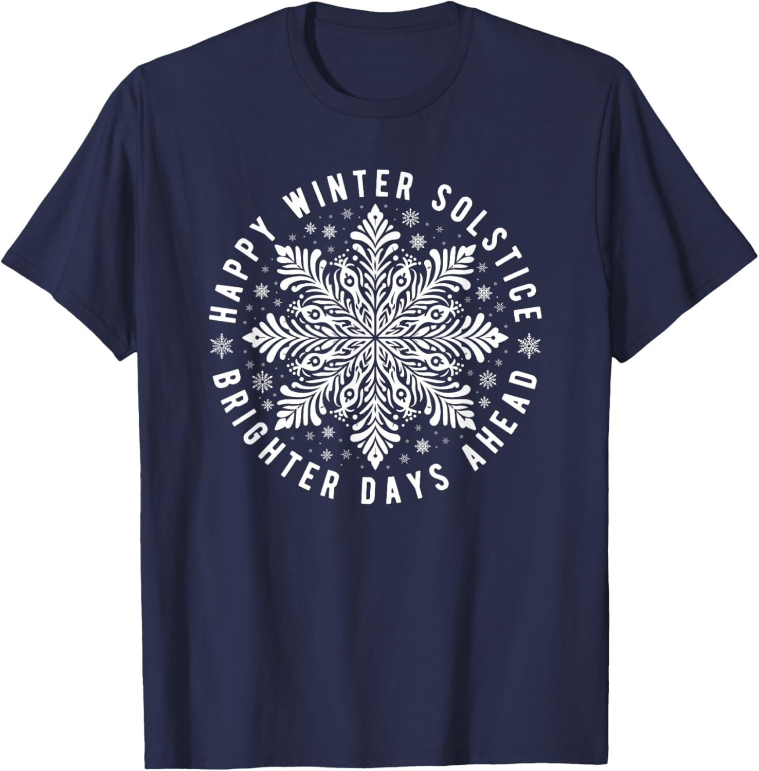 Happy Winter Solstice Brighter Days Ahead Yule Pagan T-Shirt - lunas-mystic-emporium.com Happy Winter Solstice Brighter Days Ahead Yule Pagan T-Shirt