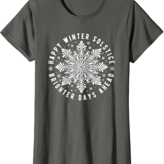 Happy Winter Solstice Brighter Days Ahead Yule Pagan T-Shirt - lunas-mystic-emporium.com Happy Winter Solstice Brighter Days Ahead Yule Pagan T-Shirt