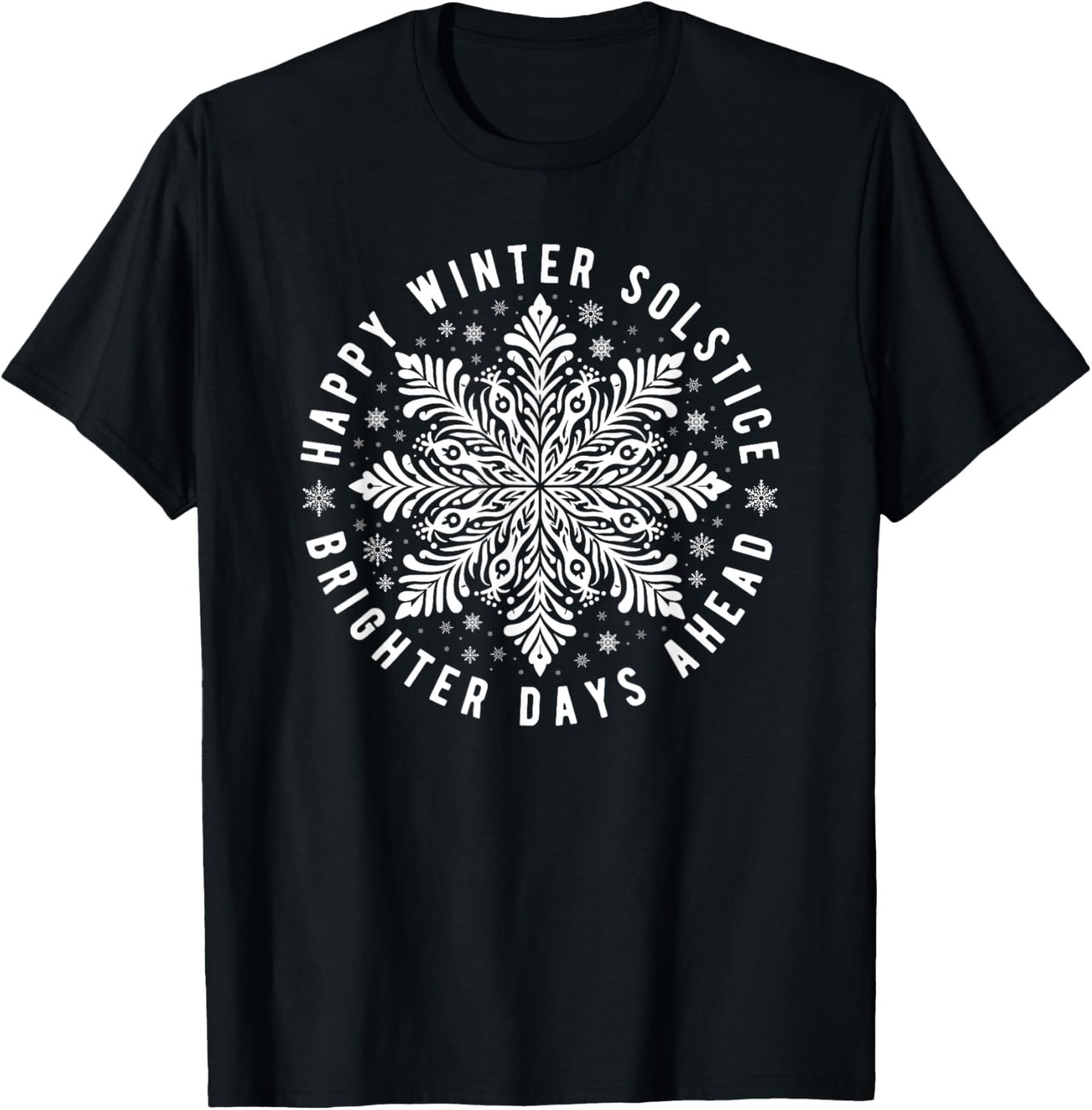 Happy Winter Solstice Brighter Days Ahead Yule Pagan T-Shirt - lunas-mystic-emporium.com Happy Winter Solstice Brighter Days Ahead Yule Pagan T-Shirt