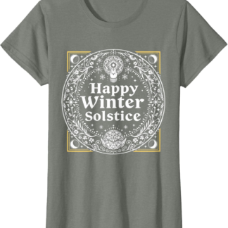 Happy Winter Solstice Yule Pagan Wiccan T-Shirt