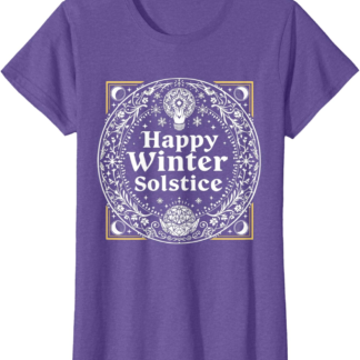 Happy Winter Solstice Yule Pagan Wiccan T-Shirt