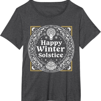 Happy Winter Solstice Yule Pagan Wiccan T-Shirt