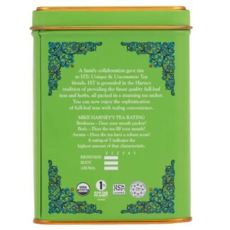 Harney Sons Organic Supreme Green, HT Tin 20 Sachets 1.4 oz 40 g