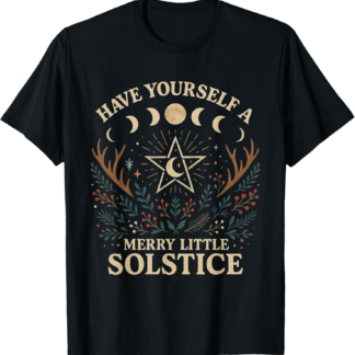 Have Yourself a Merry Little Solstice Witchcore T-Shirt