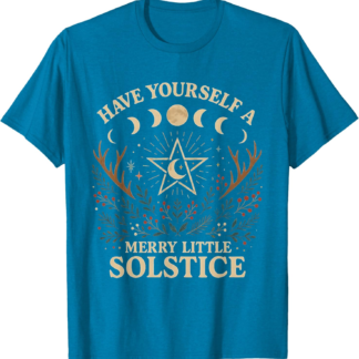 Have Yourself a Merry Little Solstice Witchcore T-Shirt