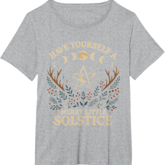 Have Yourself a Merry Little Solstice Witchcore T-Shirt