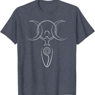 Hecate Triple Moon Goddess Pagan Wicca Triple Moon T-Shirt