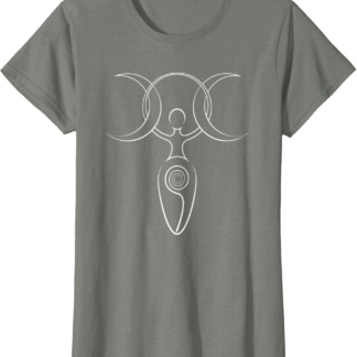 Hecate Triple Moon Goddess Pagan Wicca Triple Moon T-Shirt