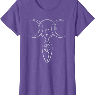 Hecate Triple Moon Goddess Pagan Wicca Triple Moon T-Shirt