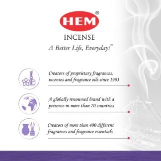 HEM Lavender Backflow Incense Cones Pack of 40 Brown Cones | Long-Lasting Floral Aroma for Positivity Relaxation Sleep | Wood Powder Aromatherapy for Stress Relief Air - lunas-mystic-emporium.com HEM Lavender Backflow Incense Cones – Pack of 40 Brown Cones | Long-Lasting Floral Aroma for Positivity, Relaxation & Sleep | Wood Powder Aromatherapy for Stress Relief & Air...