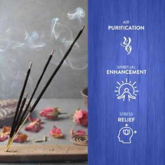 HEM Myrrh Incense Sticks - Pack of 6 - 120 count - 301g