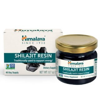 Himalaya Shilajit Resin - Herbal Energy Supplements with Fulvic Acid and 85+ Trace Minerals - Vegan, Non-GMO, Gluten Free, 250 mg, 60 Capsules
