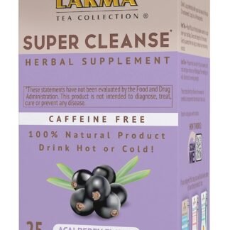 HYLEYS Lakma Super Cleanse Tea with Acai Berry - 25 Tea Bags