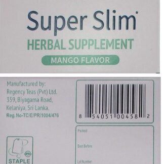 HYLEYS Lakma Super Cleanse Tea with Acai Berry - 25 Tea Bags