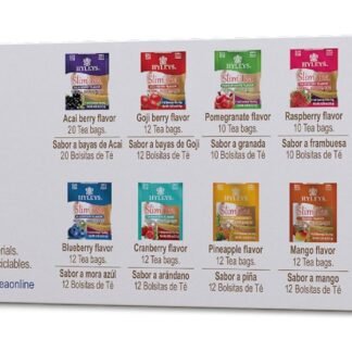 HYLEYS Slim Tea 9 Flavor Assortment 100 Ct - Weight Loss Herbal Supplement Cleanse and Detox - 100 Tea Bags (1 Pack) - Herbal Tea Variety Pack
