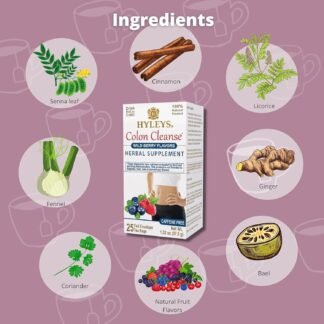 Hyleys Tea Colon Cleanse Wild Berries (1 Pack)