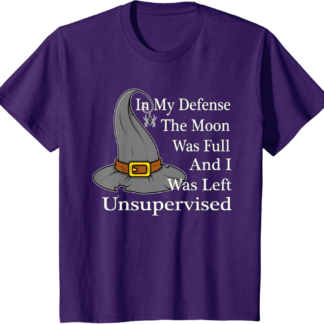 In My Defense Wiccan Witch T-Shirt - lunas-mystic-emporium.com In My Defense Wiccan Witch T-Shirt