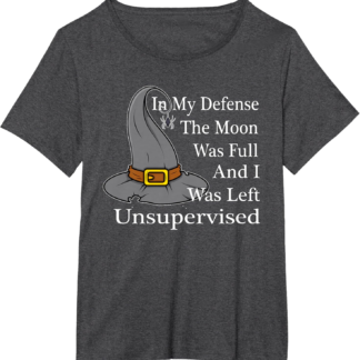 In My Defense Wiccan Witch T-Shirt - lunas-mystic-emporium.com In My Defense Wiccan Witch T-Shirt