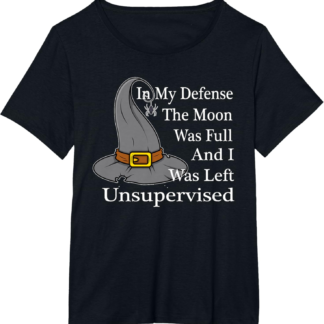 In My Defense Wiccan Witch T-Shirt - lunas-mystic-emporium.com In My Defense Wiccan Witch T-Shirt