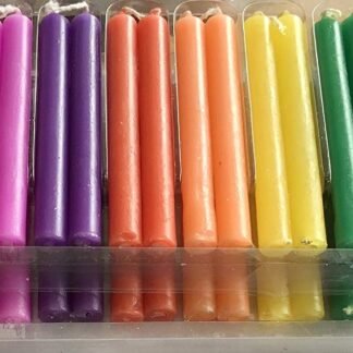 Incense Garden Wicca Candles 20 Pcs, Assorted Colors, Casting Spells, Rituals, Healing, Magical Work, and Wax Play Candles