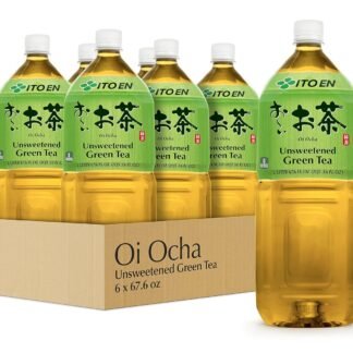 ITO EN Oi Ocha Green Tea, Sugar Free, 2 Liter Bottle, 67.6 Ounce (Pack of 6)