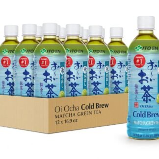Ito En Tea Oi Ocha Green Tea, Unsweetened, 16.9 Ounce (Pack of 12)