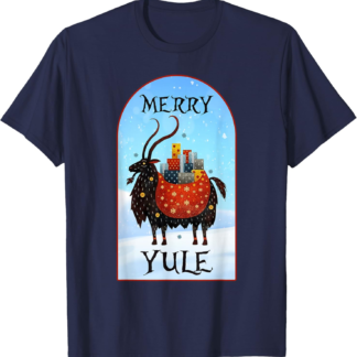 Julbock Asatru Wicca Yuletide Pagan Christmas Yule Goat Unisex T-Shirt