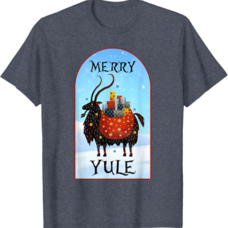 Julbock Asatru Wicca Yuletide Pagan Christmas Yule Goat Unisex T-Shirt
