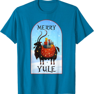 Julbock Asatru Wicca Yuletide Pagan Christmas Yule Goat Unisex T-Shirt