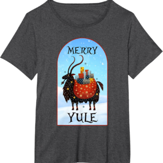 Julbock Asatru Wicca Yuletide Pagan Christmas Yule Goat Unisex T-Shirt