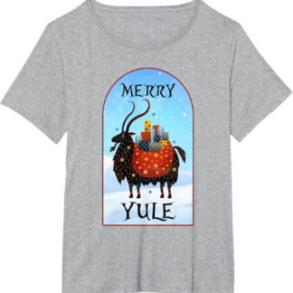 Julbock Asatru Wicca Yuletide Pagan Christmas Yule Goat Unisex T-Shirt