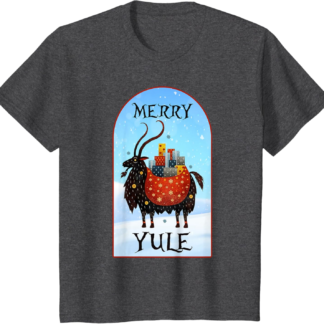 Julbock Asatru Wicca Yuletide Pagan Christmas Yule Goat Unisex T-Shirt